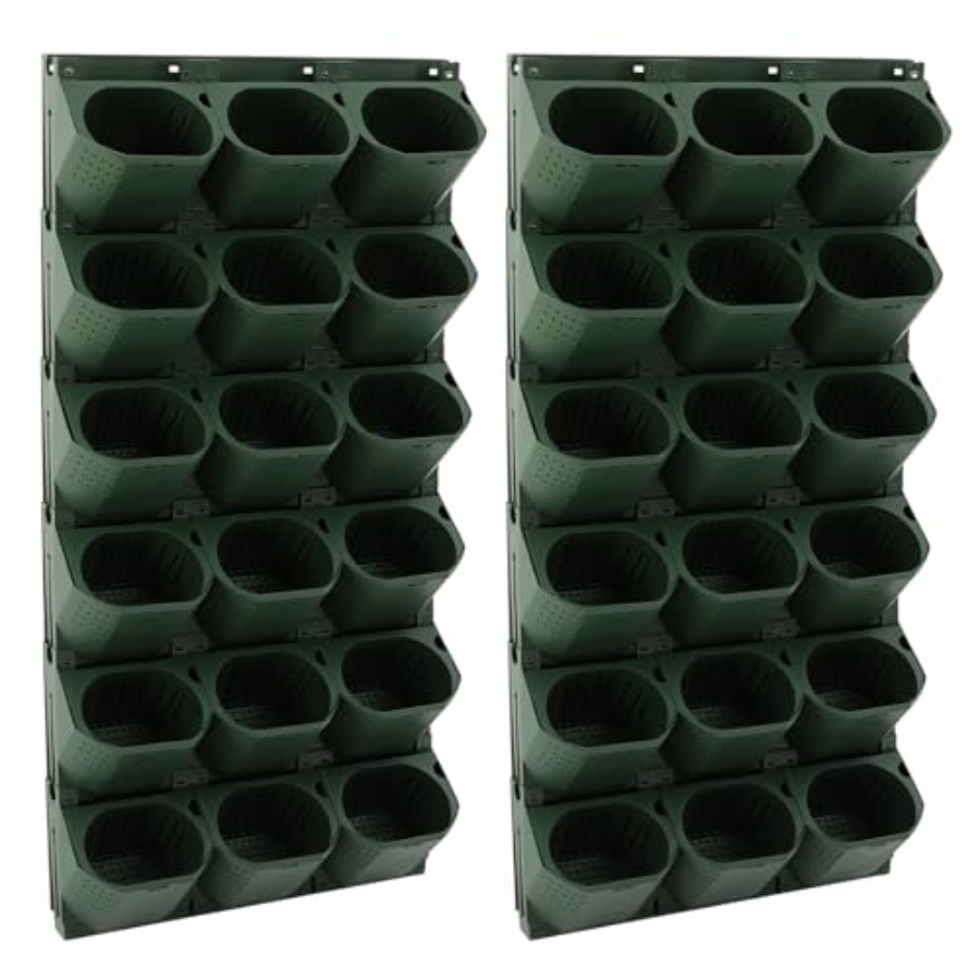 Self-Watering Planter - 36 Bölmeli Kendiliğinden Sulanan Duvar Saksısı,