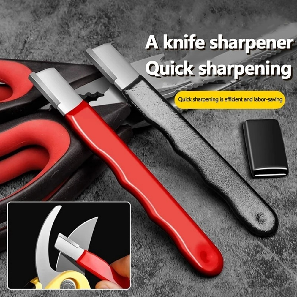 Gardening Tools Combo - Profesyonel Metal Bıçak Bileyici Makas Bileyici