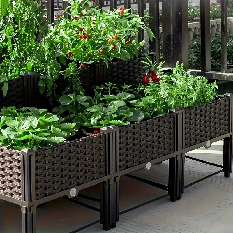 Self-Watering Planter - Yüksek Bahçe Yatağı, Kendiliğinden Sulanan ve