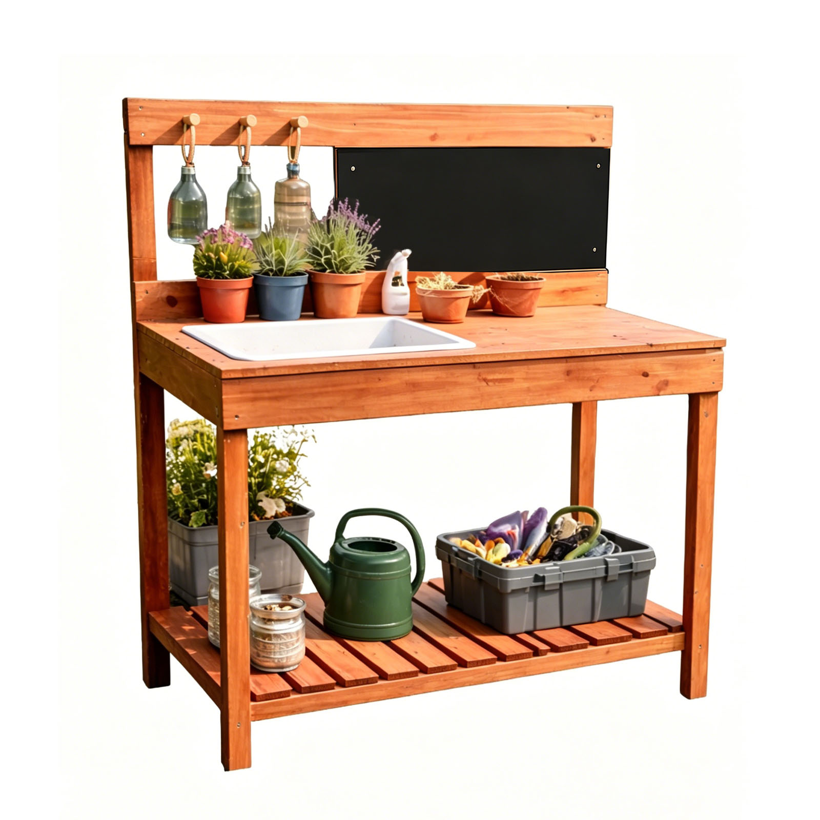 Ahşap Saksı Masaları Çocuklar  - Gardening Tools For Kids incelemesi ve fiyatı