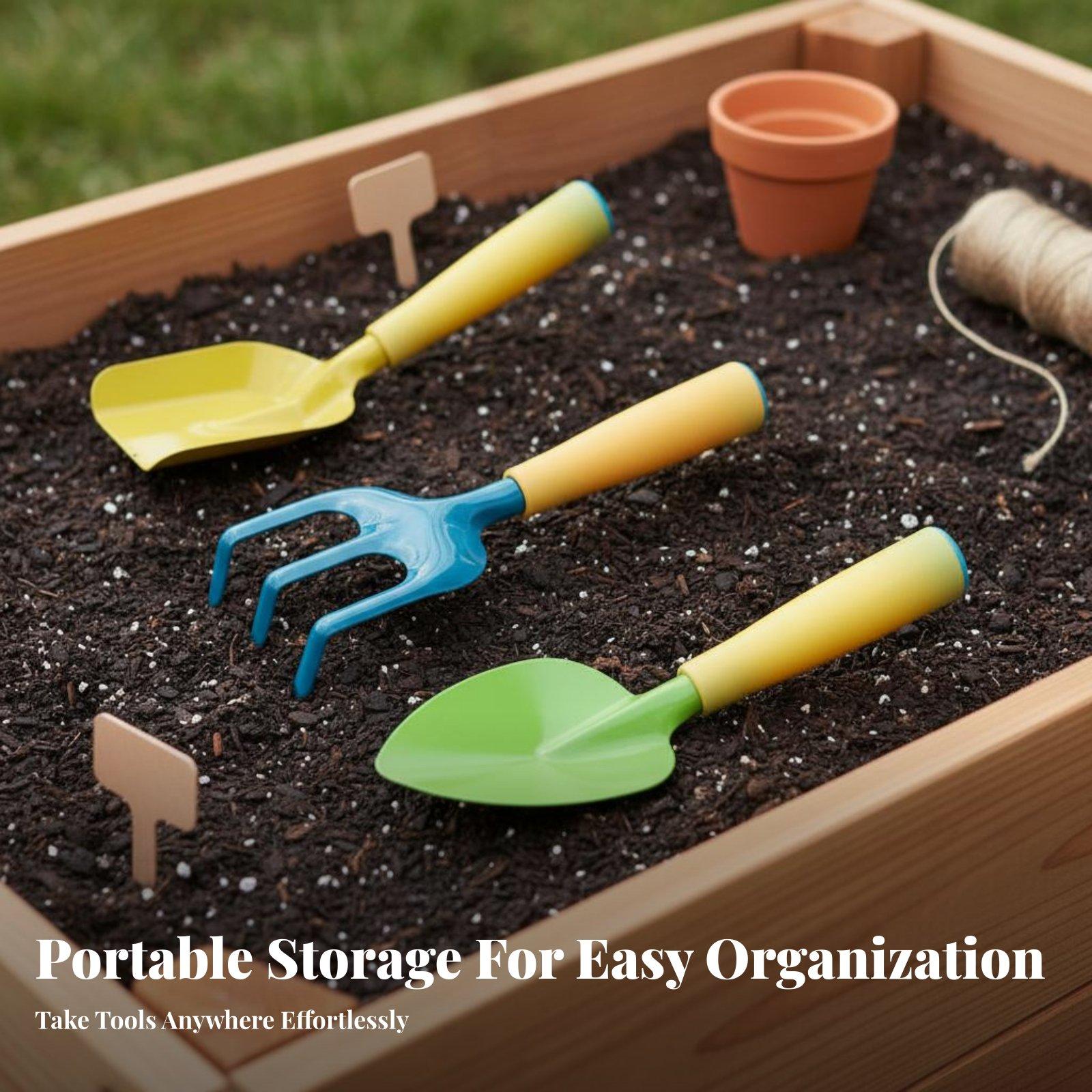 3 Parça Çocuk Bahçe Aletleri Ç - Gardening Tools For Young Children incelemesi ve fiyatı