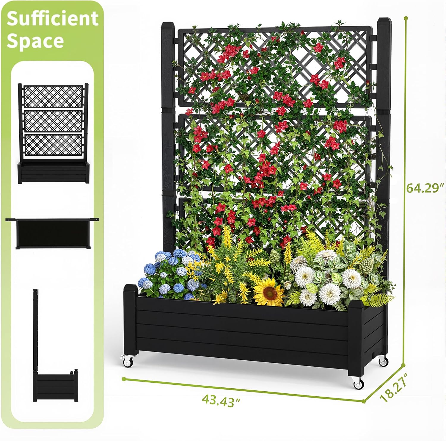 Çıkıntılı Bahçe Yatağı, Kilitl - Self-Watering Planter incelemesi ve fiyatı