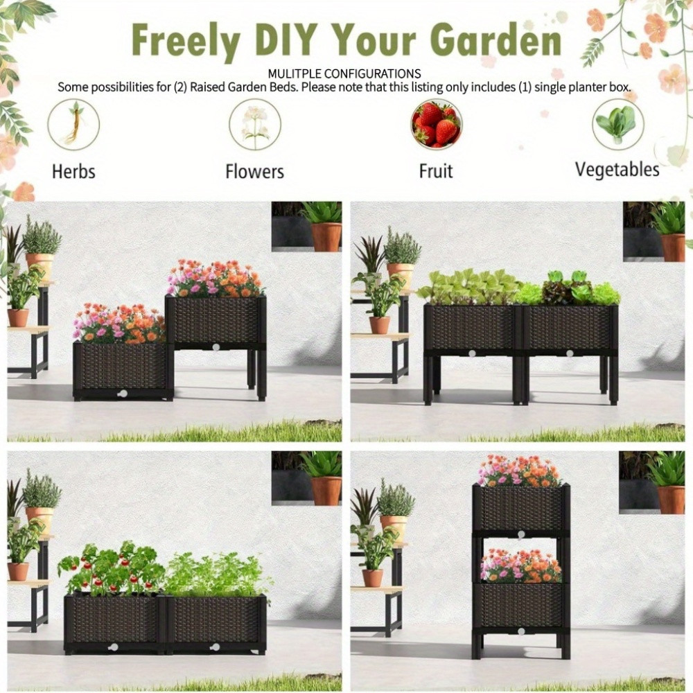 Yüksek Bahçe Yatağı, Kendiliği - Self-Watering Planter incelemesi ve fiyatı